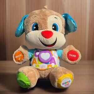 2017 Fisher-Price Laugh & Learn Smart Stages Puppy Dog Plush Musical Educational